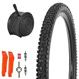 26 Inch Mountain Bike Tires Folding Bead Replacement Tyre Set for 26x2.25...