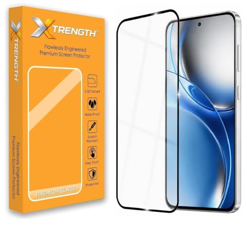 Image of Tempered Glass for Realme P4R (6.81 Inch) with Installation Kit | 9H Edge to Edge Screen Protector | Anti Scratch