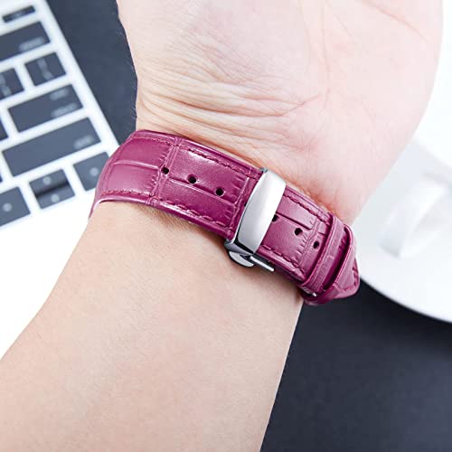 Bracelet de montre en cuir vintage rétro interchangeable et sangle de remplacement - 6