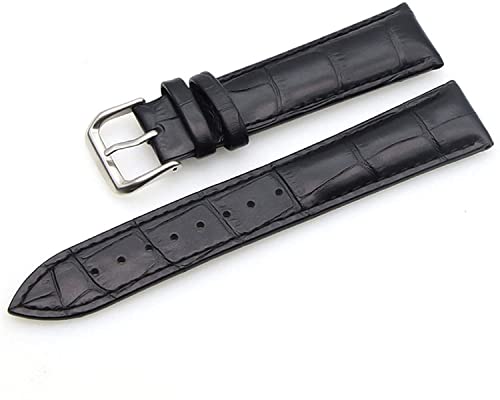 Bracelet de montre en cuir véritable de haute qualité et finitions