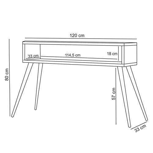 Aparador Para Sala Lara Amarelo Pés Palito - Lyam Decor