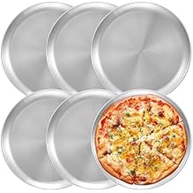 Kifmurase 6PCS Stainless Steel Plate 10 Inch, Unbreakable Metal 304 Dinner Dishes for Kids Children, Round Camping Plates for Outdoor Hiking Picnic Party, Non Toxic & Reusable, Dishwasher Safe