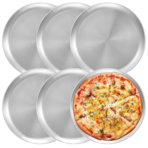 Kifmurase - Kifmurase 6PCS Stainless Steel Plate 10 Inch, Unbreakable Metal 304 Dinner Dishes for Kids Children, Round Camping Plates for Outdoor Hiking Picnic Party, Non Toxic & Reusable, Dishwasher Safe - -14%