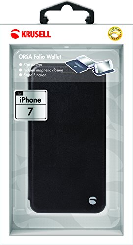 Krusell Orsa Foliocase Iphone 8/7 Plus Black, 60766 (8/7 Plus Black) #TOP4