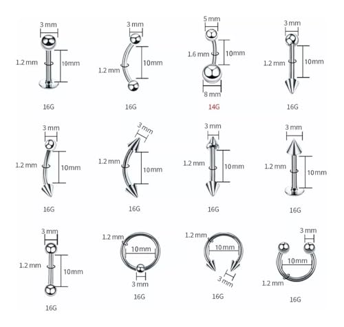 Consejos y reviews para comprar Piercing pezón de esta semana. 20 Imagen adicional