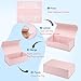 SPEPLA 12x6x4 Pink Gift Boxes, Magnetic Closure Gift Box for Wedding Christmas Birthday Bridesmaid Proposal Baby Showers, Luxury for Gifts Packaging, 4 Pack
