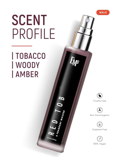 Image of EM5 Red Tob Unisex Perfume | Eau De Parfum Spray for Men & Women | Spicy Tobacco Woody Fragrance | Gift for Him /Her | 15 ml