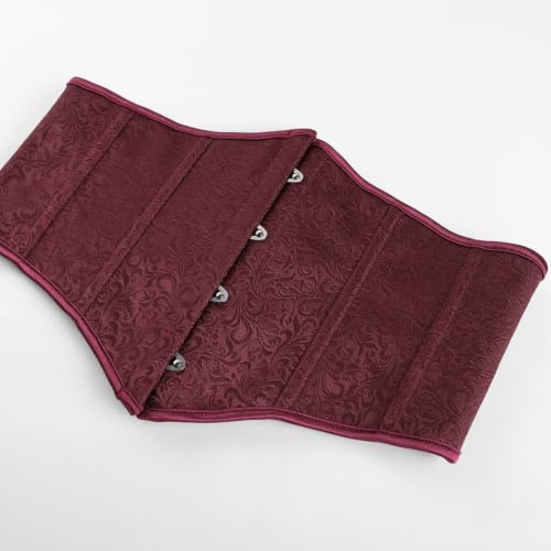 Image of Scarlet Darkness Corset Belt for Women Fishbone Wide Corset Pirate Belt