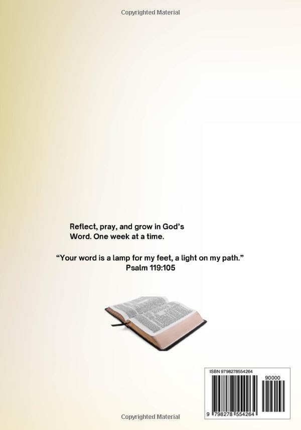 A Spiritual Connection with God: 52 Weeks of Scripture, Reflection, and Heartfelt Journaling - Image 2