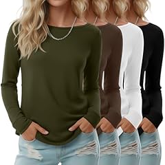 Black, White, Mocha, Army Green