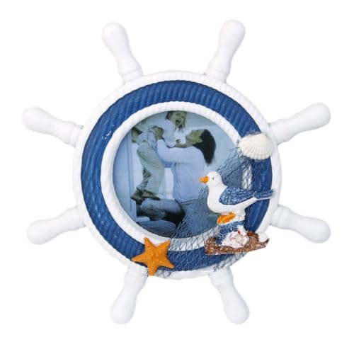 Ruota da capitano: aggiungi un tocco di chic al tuo arredamento con questo timone decorativo nautico.