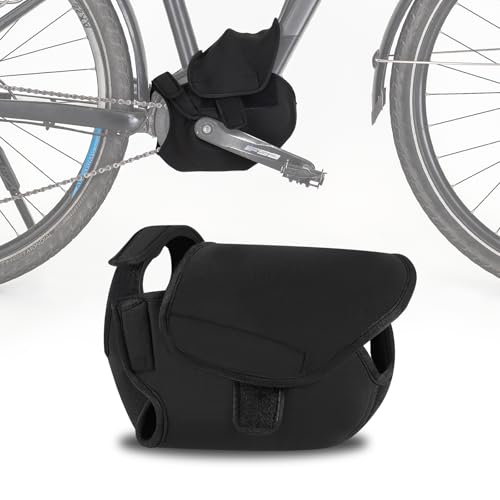 Besudo Ebike Mittelmotor Schutzhülle aus Neopren - Schutzhülle Für E-bike Mittelmotor - E Bike Motorabdeckung Kontaktschutz Abdeckung - Fahrradträger Transportschutz - E Bike Zubehör-052-A1