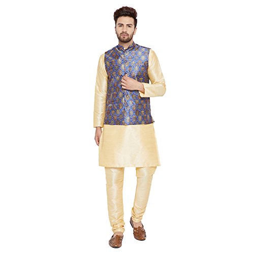 Image of SOJANYA (Since 1958, Men's Silk Fancy Border Dhoti