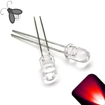 5mm Round Top Red Breathing/Fading LED - Super Bright Pack of 100