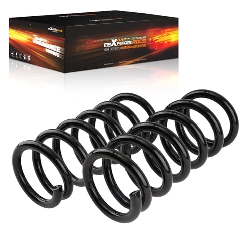 maXpeedingrods Front Coil Spring for Chevy S10 1982-1996 Blazer 1983-1993 Camaro 1991-1992 GMC S15 1982-1990 S15 Jimmy 1983-1991 Sonoma 1991-1996 Isuzu Hombre 1996 2pcs Suspension Coil Springs Set