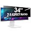 34 inch | 21:9 aspect ratio
