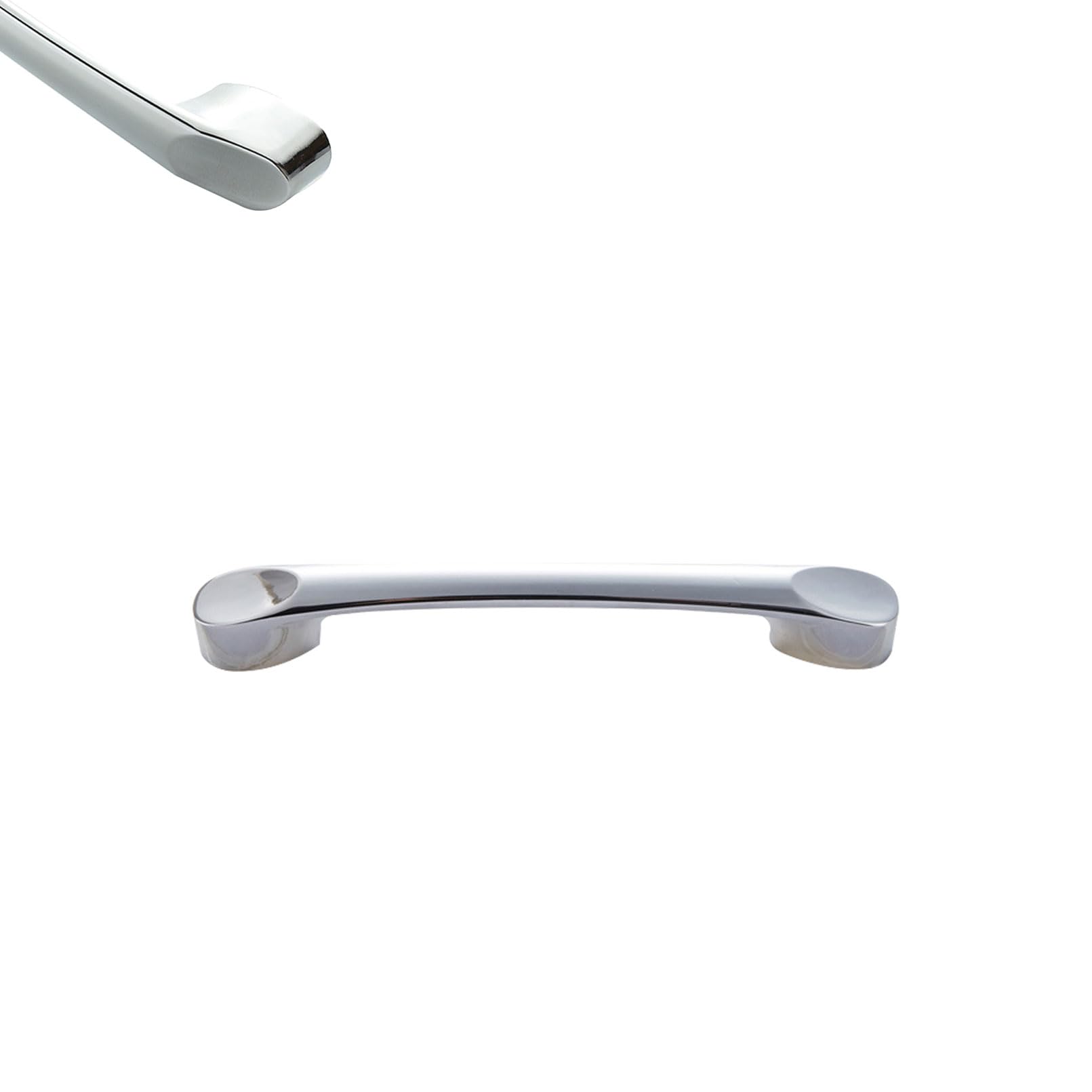 Szlxjmfl Chrome Cabinet Handles Small, 2 Pack Handle For Furniture Solid Zinc Alloy | Plating Surface, Color: Drawer Handles Hole Centers 64Mm Cupboard Handles Kitchen Door Handles Cabinet Pulls 64Mm/2.5In
