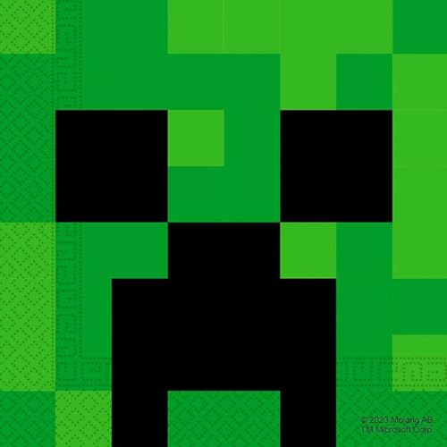 Procos Minecraft Party Servietten 20 Stück