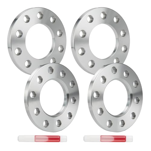 PHILTOP 5x4.5 or 5x4.75 Wheel Spacers 1/2 inch for Lincoln, 4 Pcs 5 Lug Centric Wheel Spacers with 78.1mm Hub Bore fit for 2003-2005 Aviator, 2007-2010 MKX, 2007-2012 MKZ, 1982-2011 Town Car