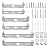 Esthétique Élégante: La finition argentée ajoute une touche élégante, s'intégrant harmonieusement à la décoration intérieure tout en offrant une solution discrète et stylée pour le montage des luminaires