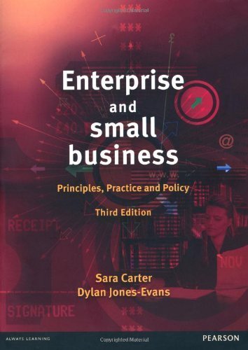 Image of Enterprise and Small Business: Principles, Practice and Policy by Prof Sara Carter (2012-05-17)