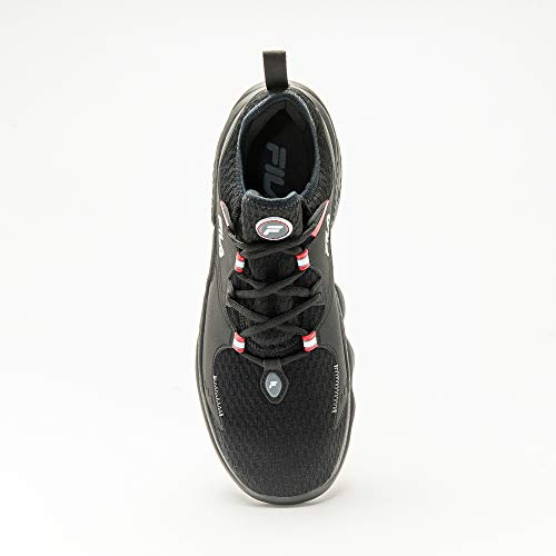 Tênis Fila Move On, Masculino, Preto/Vermelho/Branco, 42