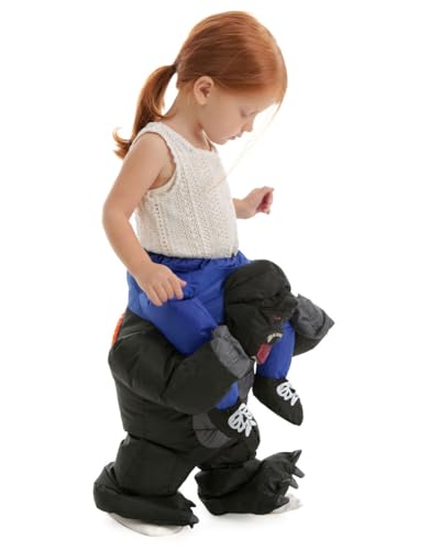 Disfraz Inflable de Gorila para Niños 4-6 Años miniatura 3