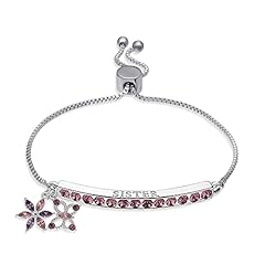 Sister / Flower - Butterfly / Amethyst