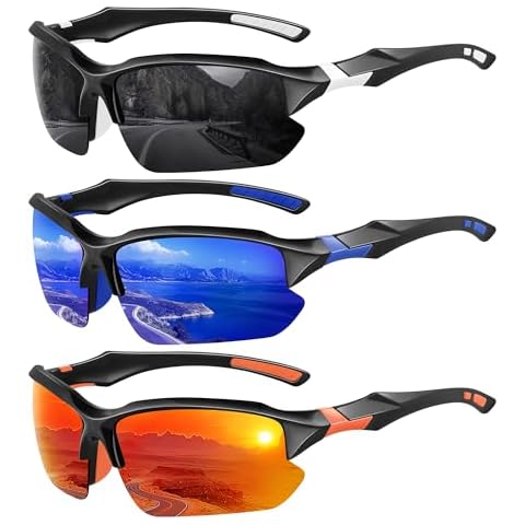 XVXV Polarized Half Frame Sunglasses Cover