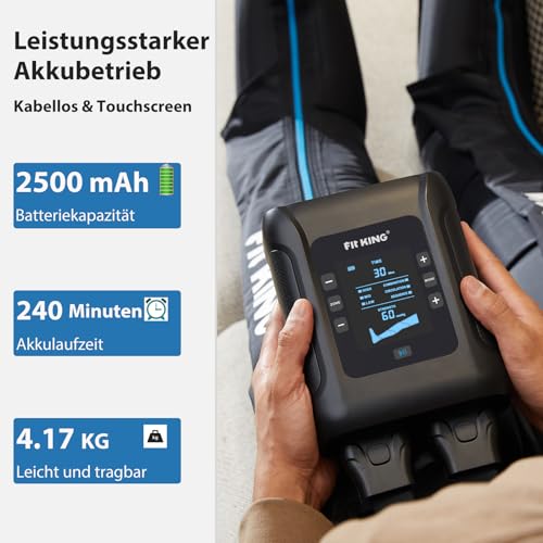 FIT-KING-Kabellose-Beinmassagegeraet-Massagegeraet-fuer-Beine-Kompressions-Manschetten-fuer-die-Beine-zur-Entspannung-und-Tiefenentspannung-nach-dem-Sport-Mittel - sparfuchs24.io – Top Angebote, Tests & Preisvergleiche