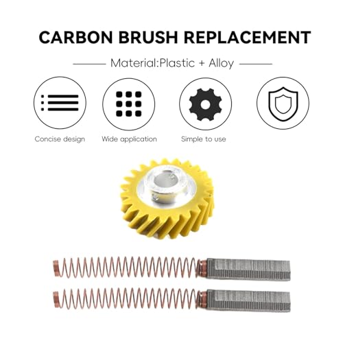 Arreglar batidora Kitchenaid que no gira con engranaje tornillo sin fin W10380496 5