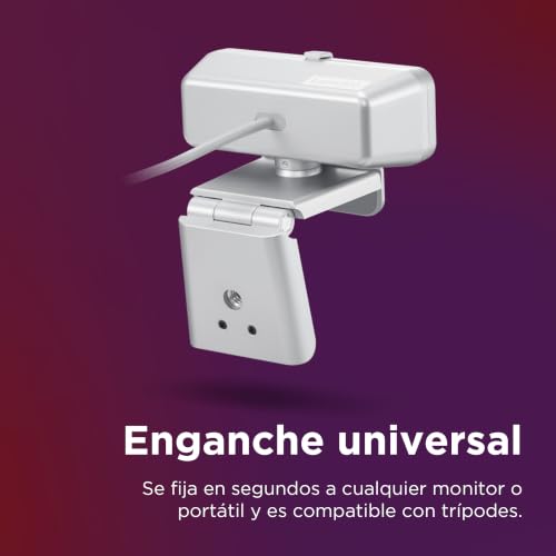 Image of Lenovo 310 FHD Webcam, 1080p, FHD Resolution @30 FPS, Plug-and Play USB Connectivity, 1.8M Cable, 2 Integrated Microphones, External Privacy Shutter, White