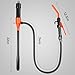 BOLCOWE 2.4 GPM Portable Fuel Transfer Pump -Easy to Use Hand Fuel Pump, Battery Powered Siphon Pump for Gasoline, Mechanical Fuel Pumps Universal Fit for Gasoline, Vehicles, Fuel,Water Transfer