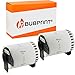 Produktbild Bubprint Kompatibel Etiketten als Ersatz für Brother DK-22243 DK22243 für QL1050 QL1050N QL1060N QL 1060N QL1100 Series 102MM X 30,48M Weiß 2er-Pack