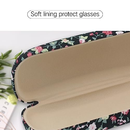 Image of PERFECTSIGHT Hard Shell Eyeglasses Case, Kawaii Protective Glasses Case for Kids, Cute Eyeglass Case for Women Men Girls