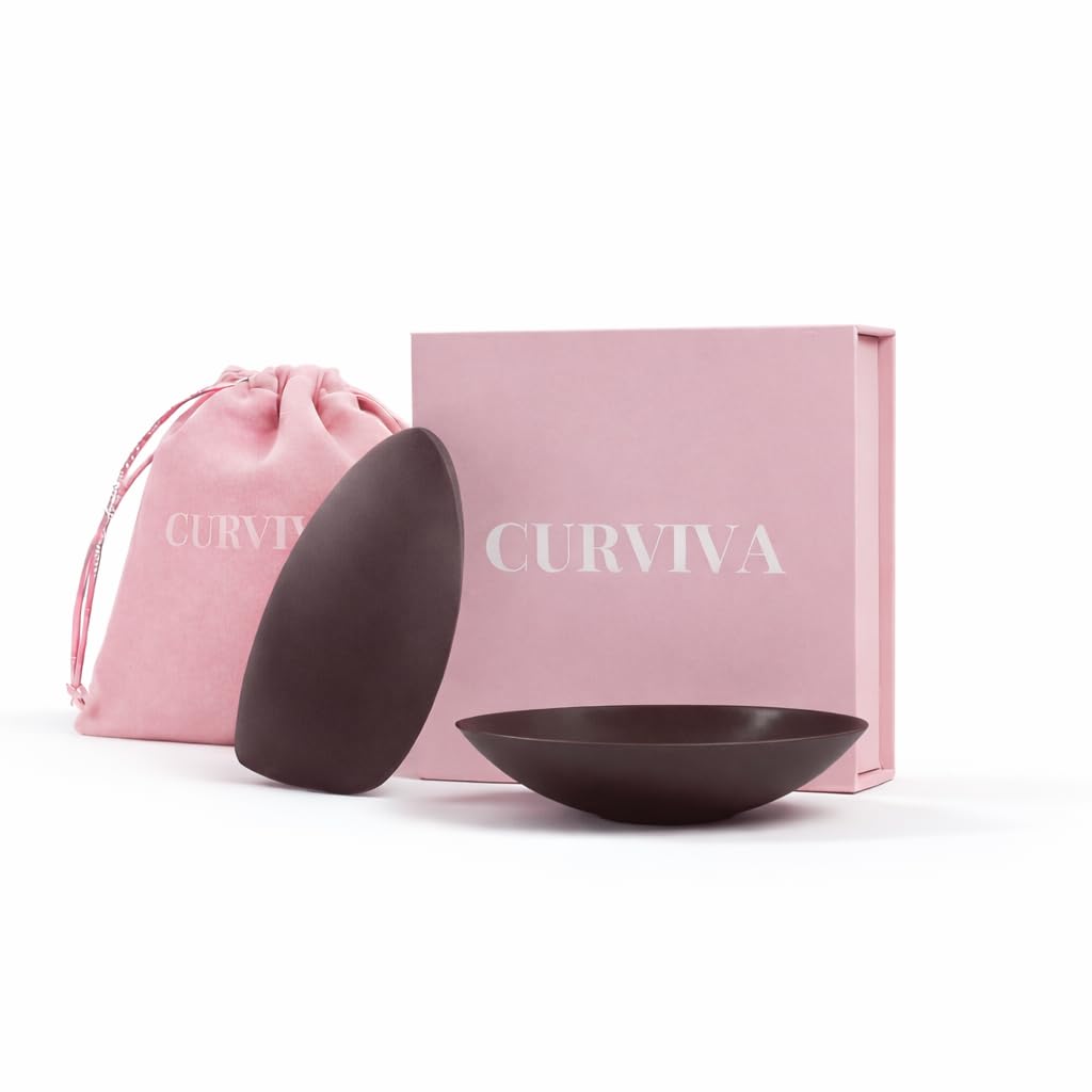 CURVIVA Pezoneras Invisibles Sin Adhesivo Triangulares para Escotes Pronunciados - Resistentes al Sudor - Extrafinas y Cómodas con Agarre Térmico - Incluye Estuche de Viaje Tallas SM y ML — view 11