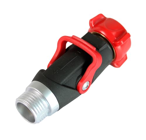 Chapin 6-9479: Deluxe 1-Way Shutoff Hose Connection, Fits Standard Garden Hoses, Metal and Plastic Construction with Shut-Off Valves, Leak-Free, High Volume Water Flow for Landscaping and Outdoor Use