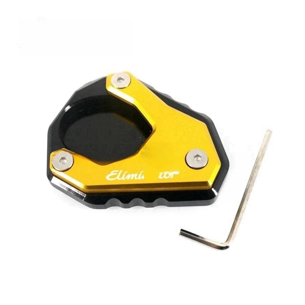 Support plaque agrandir béquille latérale extension Eliminator 500