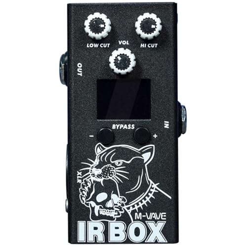 M-Vave IR-Box - Pedal simulador de gabinete, 32 preajustes, USB