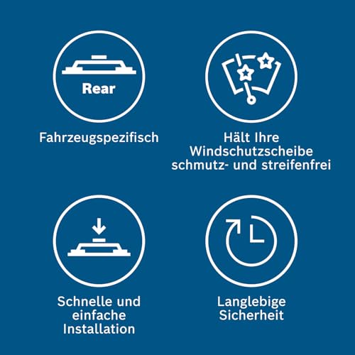 Bosch Rear A 335 H Heckscheibenwischer - 1 Wischblatt, 330 mm – Ansicht 4