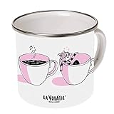 Busquets Taza Acero esmaltado LA VOLATIL Taza Cafe
