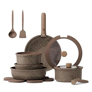 CAROTE 17PCS Pots and Pans Set Non ...