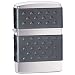 Zippo Black Zip Guard  Pocket Lighter, Brushed Chrome