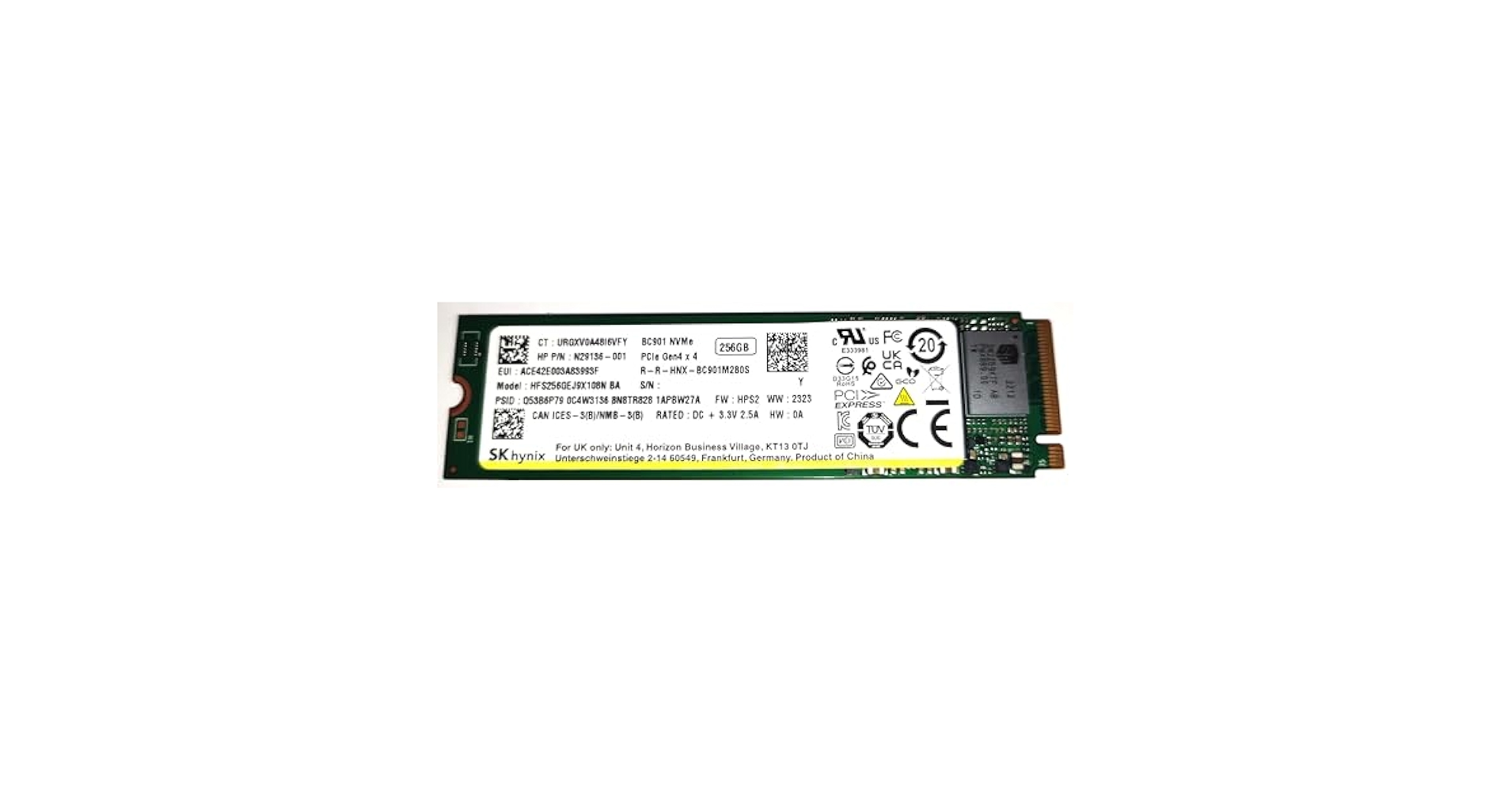 Amazon.com: SK hynix OEM Gamer 256GB M.2 2280 Gaming Gen4