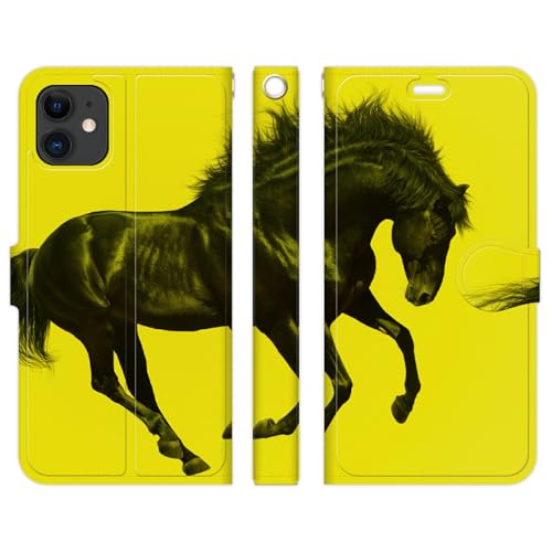 �u���C���Y iPhone 13 Pro �Ή� �蒠�^ �P�[�X �J�o�[ REAL HORSE �C�G���[