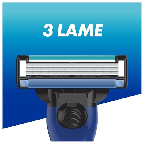 Gillette Mach3 Sport Lamette Di Ricambio Da Uomo Per Una Rasatura Profonda, 17 Pezzi - 3