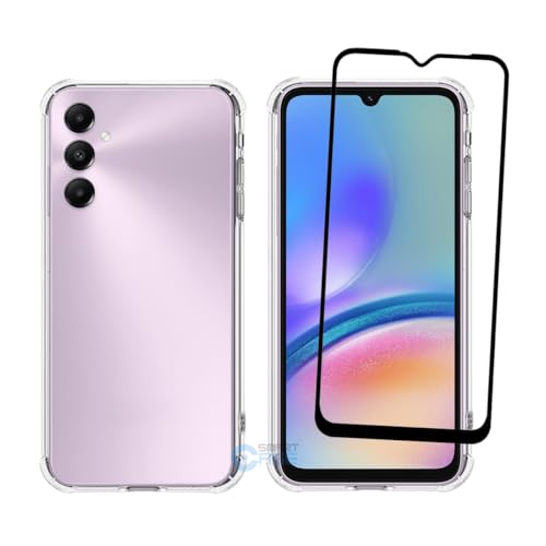 Kit Capa Capinha case Para Samsung Galaxy A05S Case Anti Impacto Transparente + Película De Vidro