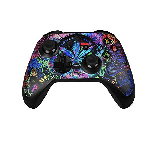 image for eXtremeRate Full Set Faceplates Skin Stickers for Xbox One X Console C