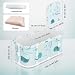 Wunder-Ozean L2: Faltbare Metall-Badewanne, 120cm, 7-lagig, Hot SPA
