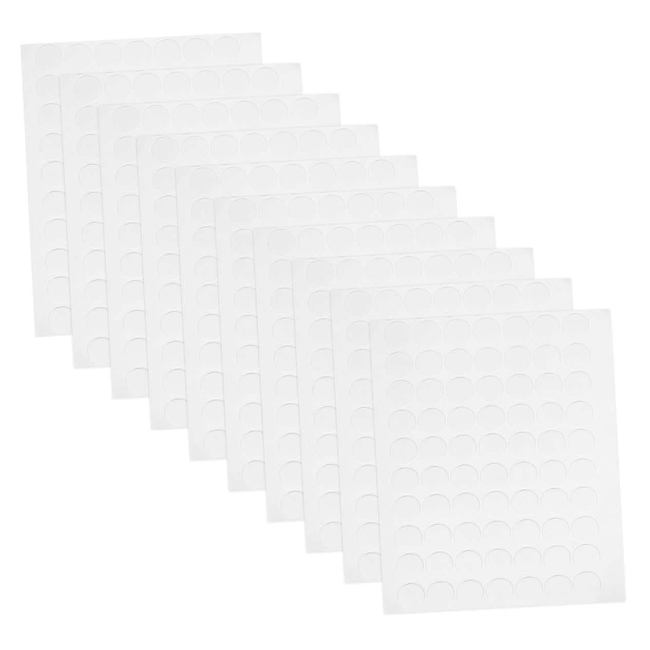 Tofficu Double-Sided Adhesive Dots 20-Piece Removable Mounting Stickers for Crafting Labeling and Decorations